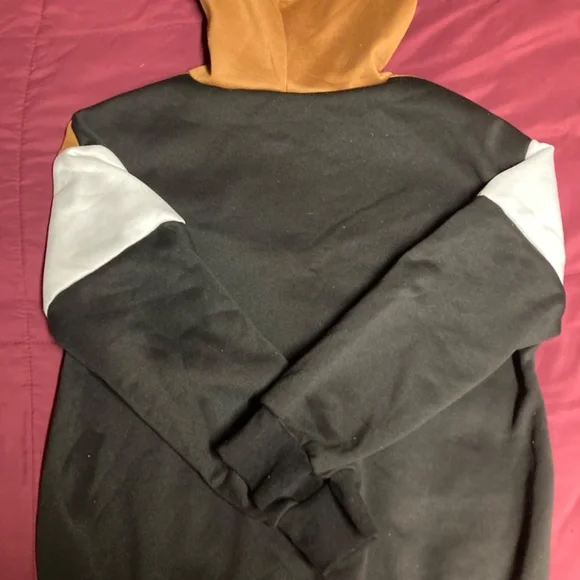 NWOT Color Block Hoodie - Picture 6 of 6